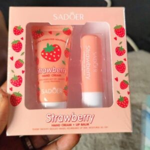 hand cream and lip repair balm