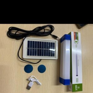 17watts mini florescent with mini solar panel